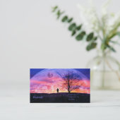 Mijn eigen universum visitekaartje (Staand voorkant)