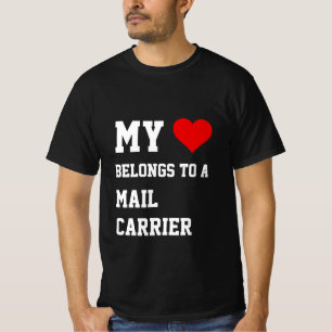 Mijn eigendom van een postbode T-shirt