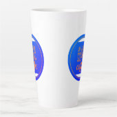 Mijn emotionele steunkoffie latte mok (Voorkant)