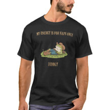 Mijn energie is alleen voor dutjes Kikker Cowboy M