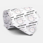 Mijn energiecyclus zorgt ervoor dat ik ga (krebs-c stropdas (Opgerold)