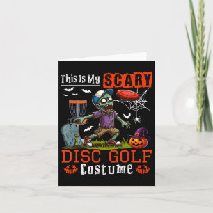 Mijn Enge Disc Golf Kostuum Horror Halloween Spele Kaart
