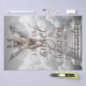 Mijn engel Duitse herder hond in de hemel Tissuepapier (Craft)