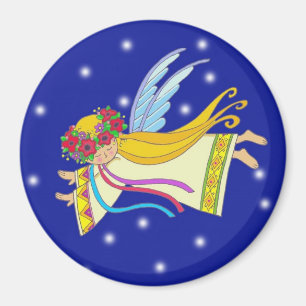 Mijn engel kijkt naar jou. magneet