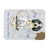 Mijn Engelse Cocker Ate My Lesson Plan Magnet Magneet (Horizontaal)