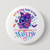 Mijn enige tijd... ronde button 7,6 cm (Voorkant)