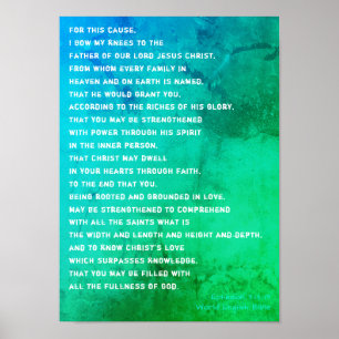 Mijn Ephesianen 3 bidden voor jou Poster
