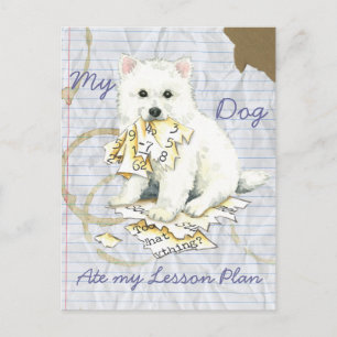Mijn eskie Ate Mijn Lesson Plan Briefkaart