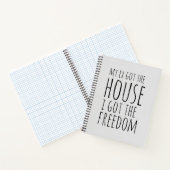 Mijn ex heeft het huis notitieboek (Binnen)