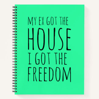Mijn ex heeft het huis notitieboek