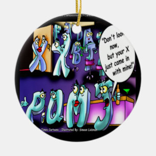 Mijn Ex & Jouw Ex Grappig Keramisch Ornament