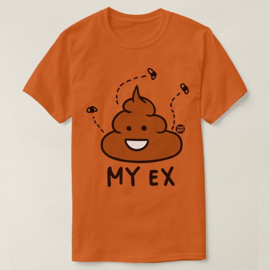 MIJN EX T-SHIRT (Design voorkant)