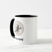 Mijn ex-vrouw is een heks, bittere scheiding mok (Voorkant links)
