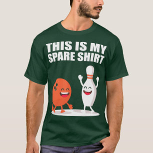 Mijn extra grappige Bowlingball speelt Bowler Coac T-shirt