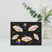 Mijn Fabulous Las Vegas Birthday Briefkaart (Staand voorkant)