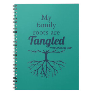 Mijn familie wortels zijn verward notitieboek
