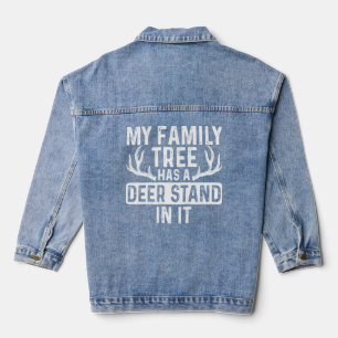 Mijn familieboom heeft een diepere positie in het  denim jacket