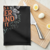 Mijn familieboom heeft een diepere positie in het theedoek (Quarter Fold)