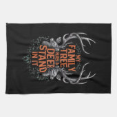 Mijn familieboom heeft een diepere positie in het theedoek (Horizontaal)