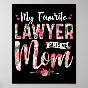 Mijn favoriete advocaat noemt me mama, fijne moede poster