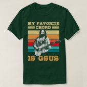 Mijn favoriete akkoord is gitarist t-shirt (Design voorkant)