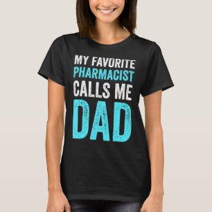 Mijn favoriete apotheker noemt me pap paprika vet t-shirt