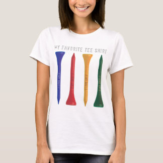 Mijn favoriete Baby Doll voor dames in de roestrob T-shirt