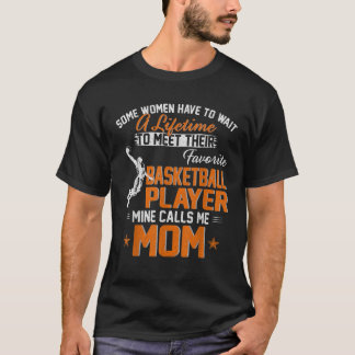 Mijn favoriete basketballer noemt me mam cadeau vo t-shirt