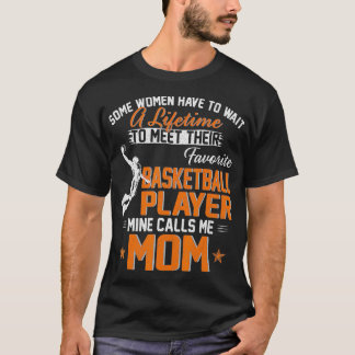 Mijn favoriete basketballer noemt me mam cadeau vo t-shirt