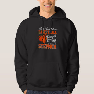Mijn favoriete Basketbalspeler hoort me Stapm Hoodie