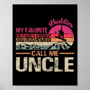 Mijn favoriete boardboeddies noemen me oom Vin Poster