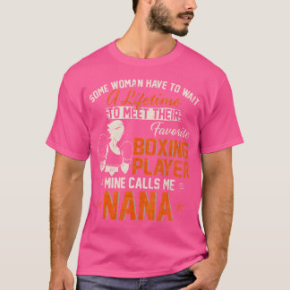 Mijn favoriete bokser noemt me Nana Funny Boxe T-shirt