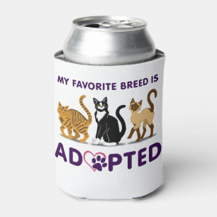 Mijn favoriete borst is geadopteerd - katten blikjeskoeler
