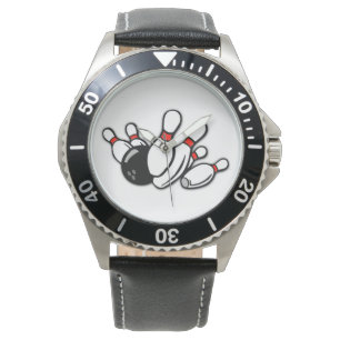***MIJN FAVORIETE BOWLER** MANNEN SPORTS WATSEN HORLOGE