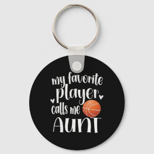Mijn favoriete Bysketbyll-speler noemt me tante By Sleutelhanger