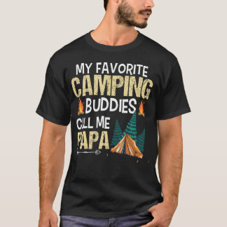 Mijn favoriete campingmaatjes noemen me Papa Grapp T-shirt