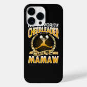 Mijn favoriete Cheerleader noemt me Mamaw Cheerlea iPhone Hoesje (Achterkant)