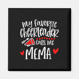 Mijn favoriete cheerleader noemt me Mema Funny Che Magneet