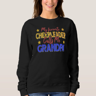 Mijn favoriete Cheerleader noemt me opa Cheerlead Trui