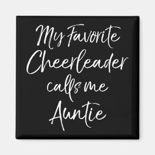 Mijn favoriete cheerleader noemt me tante groep ch magneet