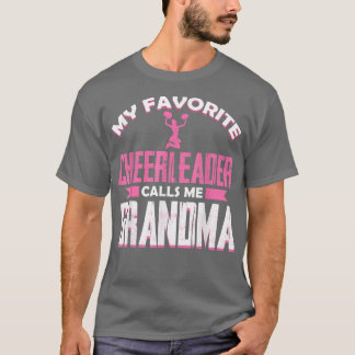 Mijn favoriete Cheerleader roept me oma Cute Chee  T-shirt
