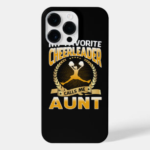 Mijn favoriete Cheerleader roept me tot tante Chee iPhone 14 Pro Max Hoesje