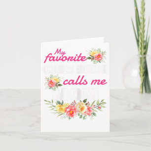 Mijn favoriete chemische ingenieur noemt me mam kaart