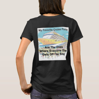 Mijn favoriete cruisehavens - DAMES T-SHIRT