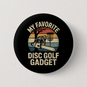 Mijn favoriete discgolf gadget grappige discgolf _ ronde button 5,7 cm