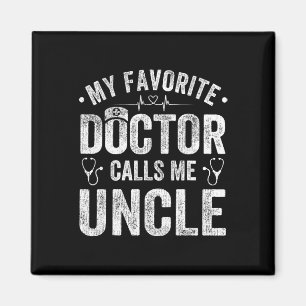 Mijn favoriete dokter noemt me oom en vader; een d magneet