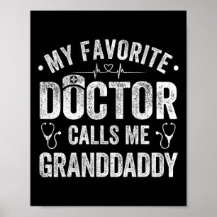Mijn favoriete dokter noemt me opa & vader; s poster