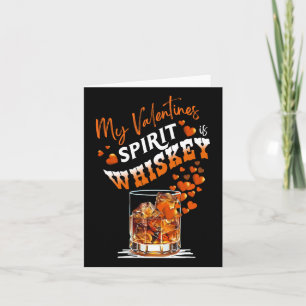 Mijn favoriete drank is Whisky Funny Valentine Dra Kaart
