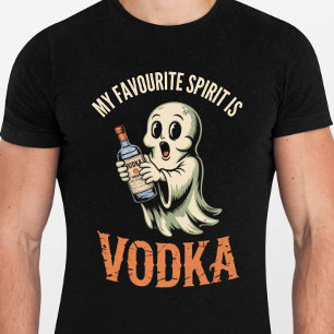 Mijn favoriete drank is wodka - Grappig Halloween T-shirt