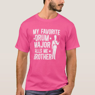 Mijn favoriete drum grote broer van een drum grote t-shirt